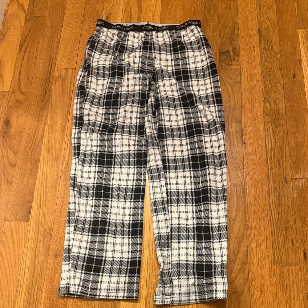 Calvin Klein kids Plaid Lounge Pants